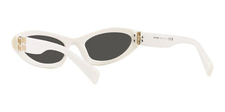 Miu Miu MU 09YS women White Geometric Sunglasses