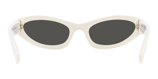 Miu Miu MU 09YS women White Geometric Sunglasses