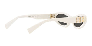 Miu Miu MU 09YS women White Geometric Sunglasses