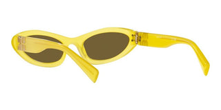 Miu Miu MU 09YS women Yellow Geometric Sunglasses