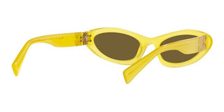 Miu Miu MU 09YS women Yellow Geometric Sunglasses