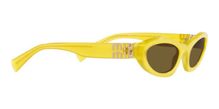 Miu Miu MU 09YS women Yellow Geometric Sunglasses