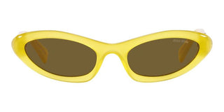 Miu Miu MU 09YS women Yellow Geometric Sunglasses