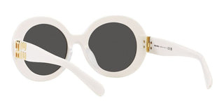 Miu Miu MU 11YS women White Oversize Sunglasses