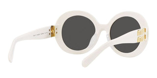 Miu Miu MU 11YS women White Oversize Sunglasses