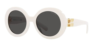 Miu Miu MU 11YS women White Oversize Sunglasses