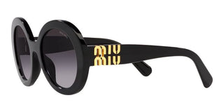 Miu Miu MU 11YS women Black Oversize Sunglasses