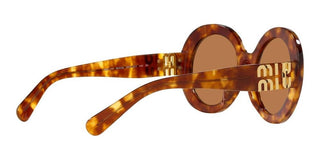 Miu Miu MU 11YS women Havana Oversize Sunglasses