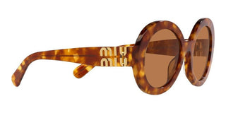 Miu Miu MU 11YS women Havana Oversize Sunglasses