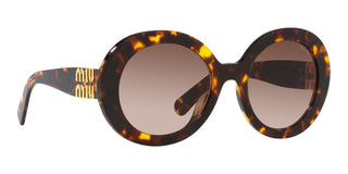 Miu Miu MU 11YS women Havana Oversize Sunglasses