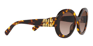 Miu Miu MU 11YS women Havana Oversize Sunglasses