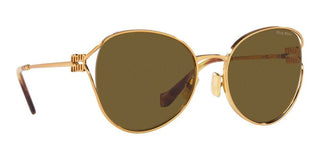 Miu Miu MU 53YS women Gold Geometric Sunglasses