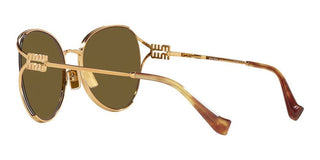 Miu Miu MU 53YS women Gold Geometric Sunglasses