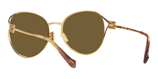 Miu Miu MU 53YS women Gold Geometric Sunglasses