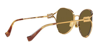 Miu Miu MU 53YS women Gold Geometric Sunglasses