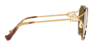 Miu Miu MU 53YS women Gold Geometric Sunglasses