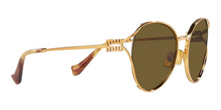 Miu Miu MU 53YS women Gold Geometric Sunglasses