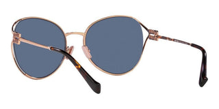 Miu Miu MU 53YS women Rose gold Geometric Sunglasses