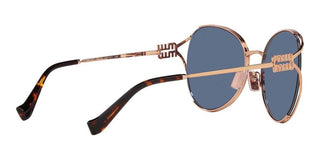 Miu Miu MU 53YS women Rose gold Geometric Sunglasses