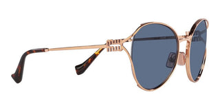 Miu Miu MU 53YS women Rose gold Geometric Sunglasses