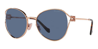 Miu Miu MU 53YS women Rose gold Geometric Sunglasses