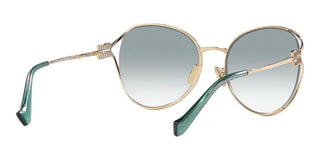 Miu Miu MU 53YS women Gold Geometric Sunglasses