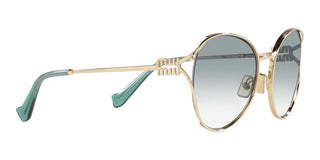 Miu Miu MU 53YS women Gold Geometric Sunglasses