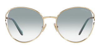 Miu Miu MU 53YS women Gold Geometric Sunglasses