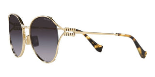 Miu Miu MU 53YS women Gold Geometric Sunglasses