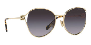 Miu Miu MU 53YS women Gold Geometric Sunglasses