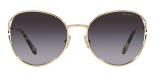 Miu Miu MU 53YS women Gold Geometric Sunglasses