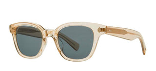 Garrett Leight NAPLES SUN unisex Transparent Squared Sunglasses