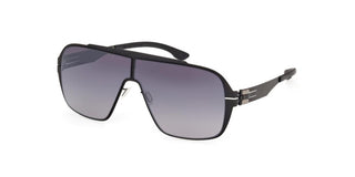 ic!berlin NASH IC0015 unisex Black Shield Sunglasses