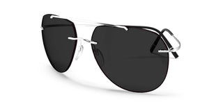 Silhouette NASH TMA COLLECTION 8744 unisex Silver Pilot Sunglasses