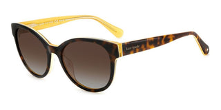 Kate Spade NATHALIE/G/S women Havana Squared Sunglasses