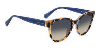 Kate Spade NATHALIE/G/S women Havana Squared Sunglasses