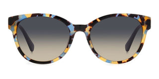 Kate Spade NATHALIE/G/S women Havana Squared Sunglasses