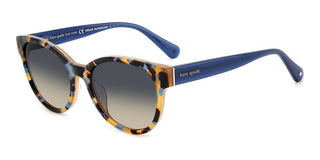 Kate Spade NATHALIE/G/S women Havana Squared Sunglasses