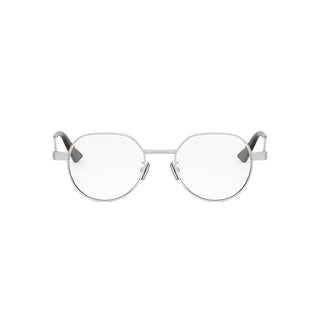 DIOR NeoDiorO R4F men Silver Round Eyeglasses