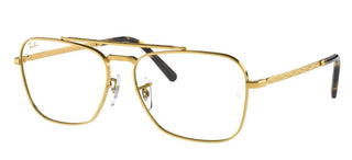 Ray-Ban NEW CARAVAN RX 3636V unisex Gold Geometric Eyeglasses