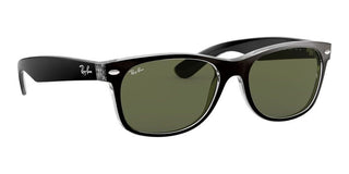 Ray-Ban NEW WAYFARER RB 2132 unisex Black Squared Sunglasses