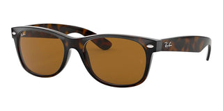 Ray-Ban NEW WAYFARER RB 2132 unisex Havana Squared Sunglasses