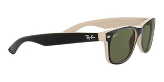 Ray-Ban NEW WAYFARER RB 2132 unisex Black Squared Sunglasses