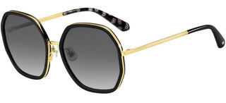 Kate Spade NICOLA/G/S women Black Geometric Sunglasses