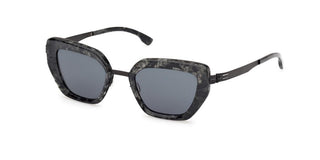 ic!berlin NIKA IC0016 unisex Black Cat Eye Sunglasses