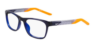 Nike NIKE 5058 children Blue Rectangle Eyeglasses