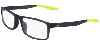 Nike NIKE 7119 unisex Grey Geometric Eyeglasses