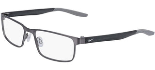 Nike NIKE 8131 unisex Ruthenium Geometric Eyeglasses