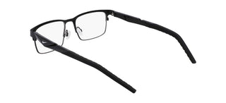 Nike NIKE 8154 men Black Rectangle Eyeglasses