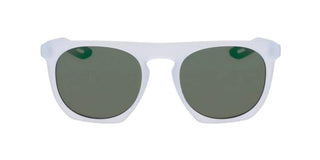 Nike Nike Flatspot Xxii Dv2258 Unisex White Geometric Sunglasses